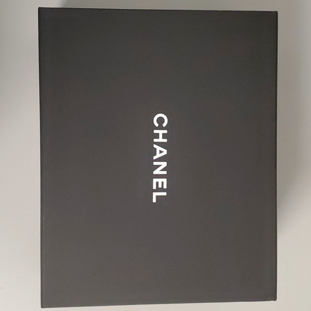 Black empty Chanel box